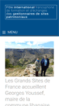 Mobile Screenshot of polepatrimoine.org
